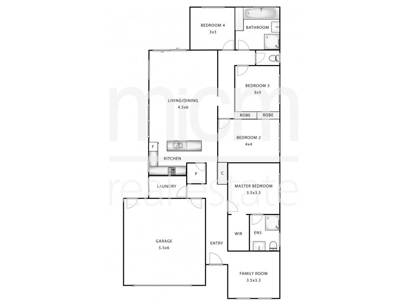 60 Victorking Drive, Point Cook VIC 3030 Floorplan