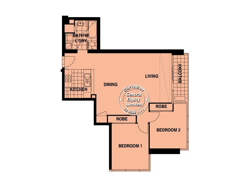 REF 22828/183 City Road, Southbank VIC 3006 Floorplan