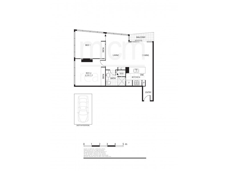 2205/180 City Road, Southbank VIC 3006 Floorplan