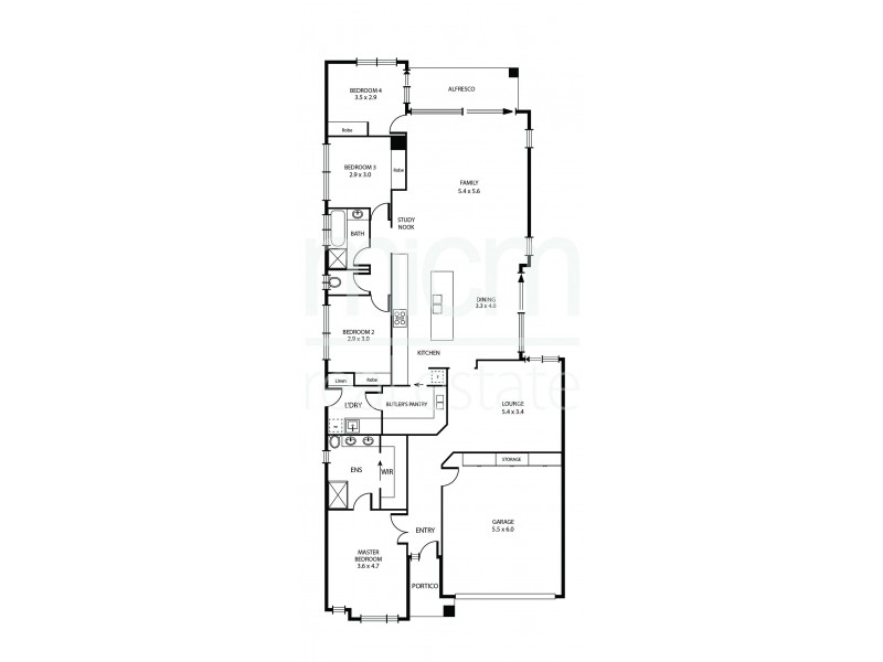 12 Geraldton Road, Point Cook VIC 3030 Floorplan