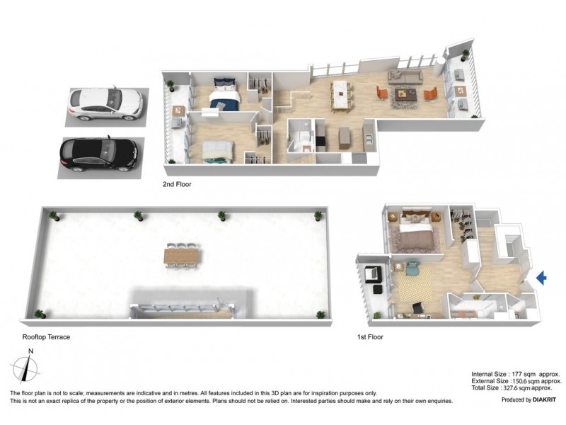1805/8 Mccrae Street, Docklands VIC 3008 Floorplan