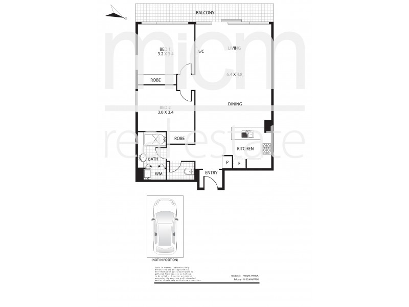 73/418 St Kilda Road, Melbourne VIC 3004 Floorplan