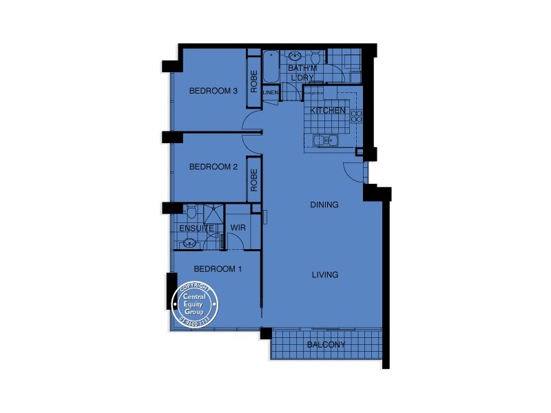 REF 32843/100 Kavanagh Street, Southbank VIC 3006 Floorplan