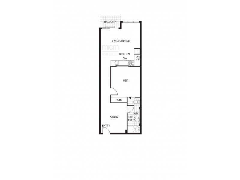 72/30 Russell Street, Melbourne VIC 3000 Floorplan