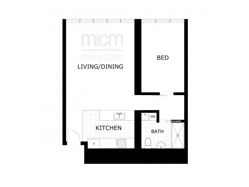 3509/1 Freshwater Place, Southbank VIC 3006 Floorplan