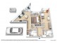 2710/100 Harbour Esplanade, Docklands VIC 3008 Floorplan
