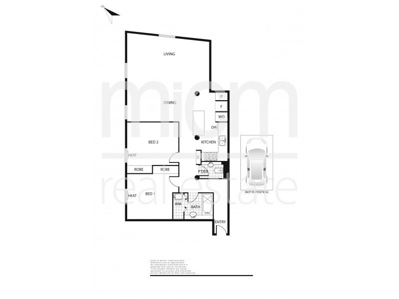 44/1 Riverside Quay, Southbank VIC 3006 Floorplan