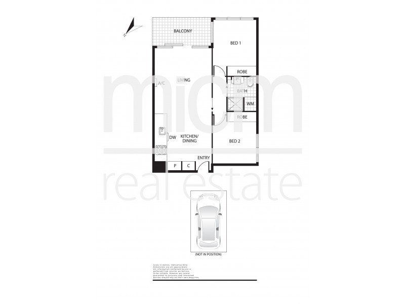 712/39 Coventry Street, Southbank VIC 3006 Floorplan