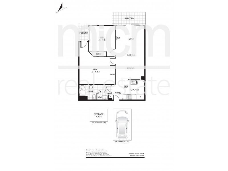 176/88 Kavanagh Street, Southbank VIC 3006 Floorplan