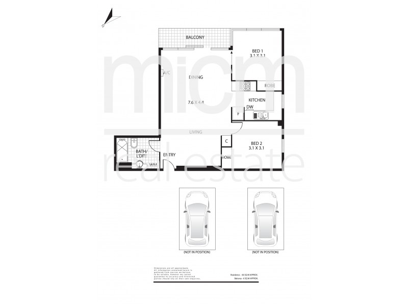 301/668 Bourke Street, Melbourne VIC 3000 Floorplan