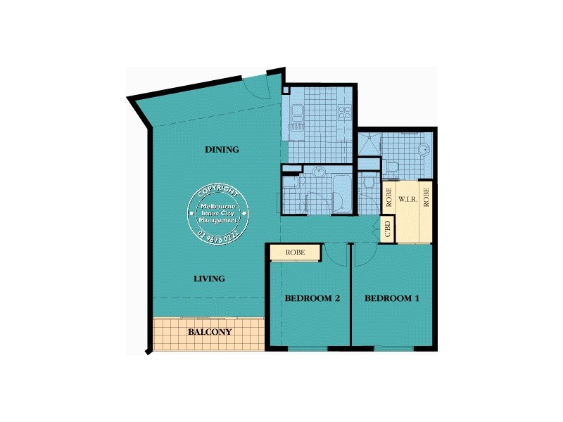 REF 23130/299 Spring Street, Melbourne VIC 3000 Floorplan