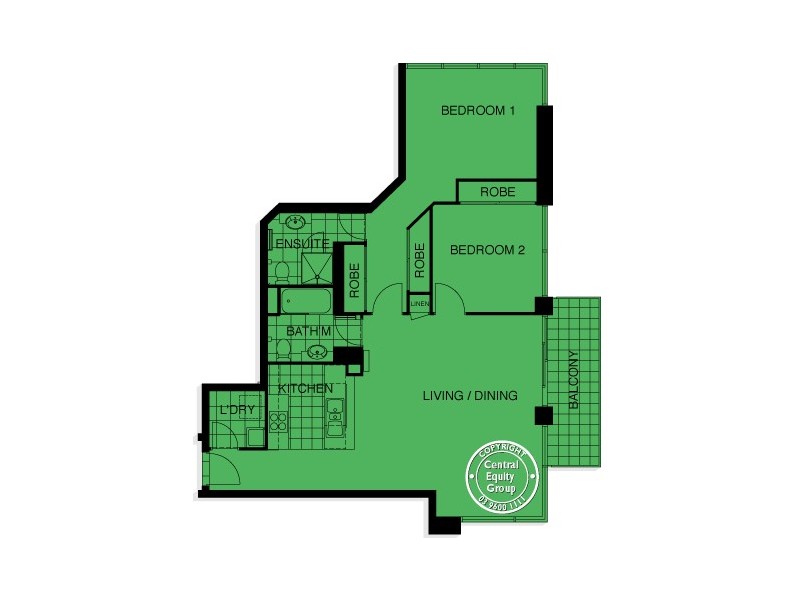 REF 23152/100 Kavanagh Street, Southbank VIC 3006 Floorplan