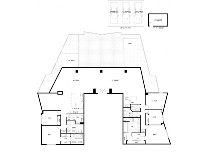 3401/180 City Road, Southbank VIC 3006 Floorplan