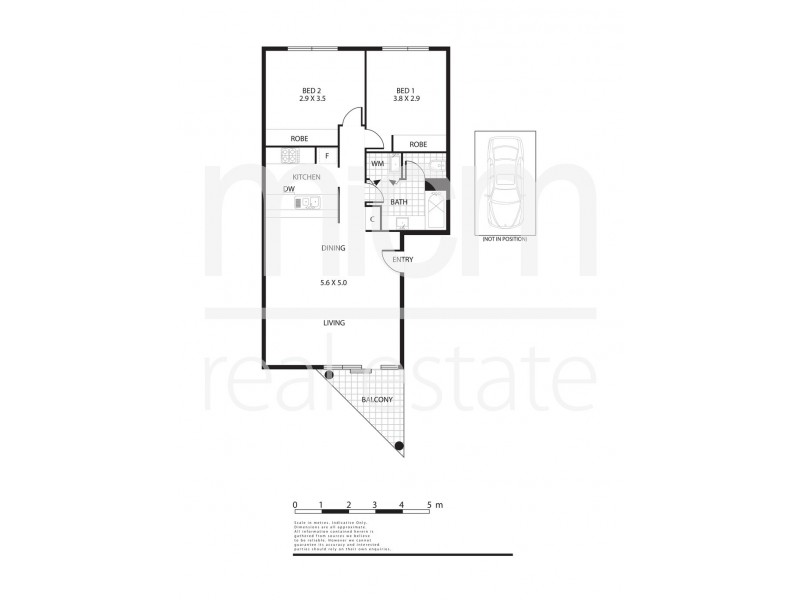 51/88 Wells Street, Southbank VIC 3006 Floorplan