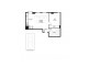306D/336 Russell Street, Melbourne VIC 3000 Floorplan