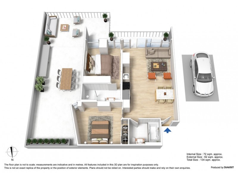 904/152 Sturt Street, Southbank VIC 3006 Floorplan