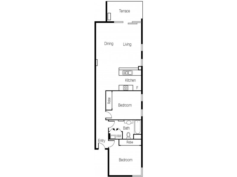 REF 23222/63 Dorcas Street, South Melbourne VIC 3205 Floorplan
