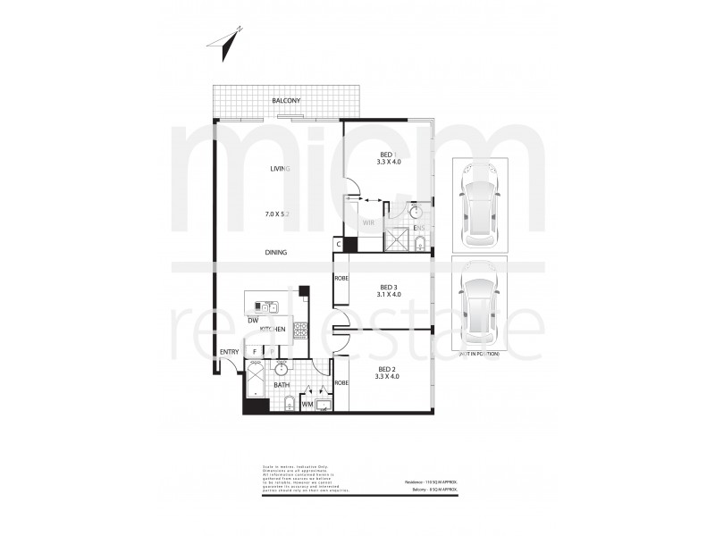 140/173 City Road, Southbank VIC 3006 Floorplan