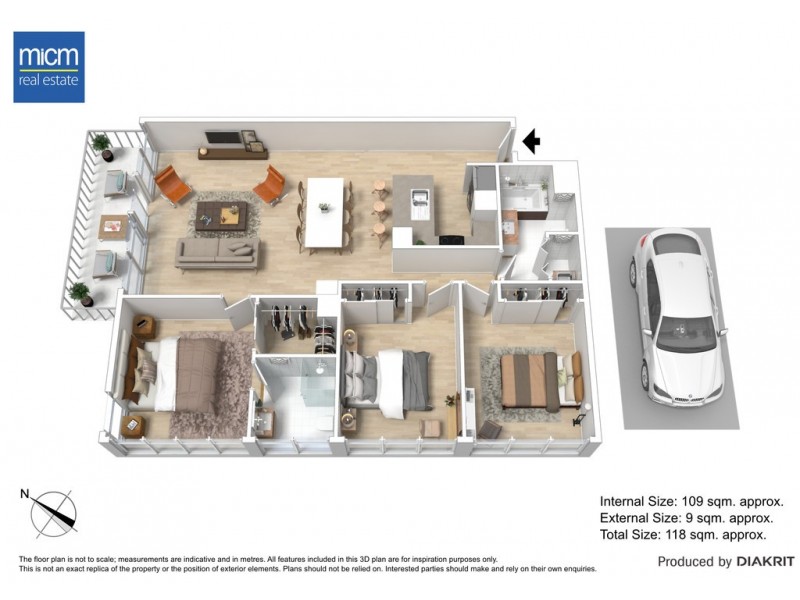 211/173 City Road, Southbank VIC 3006 Floorplan