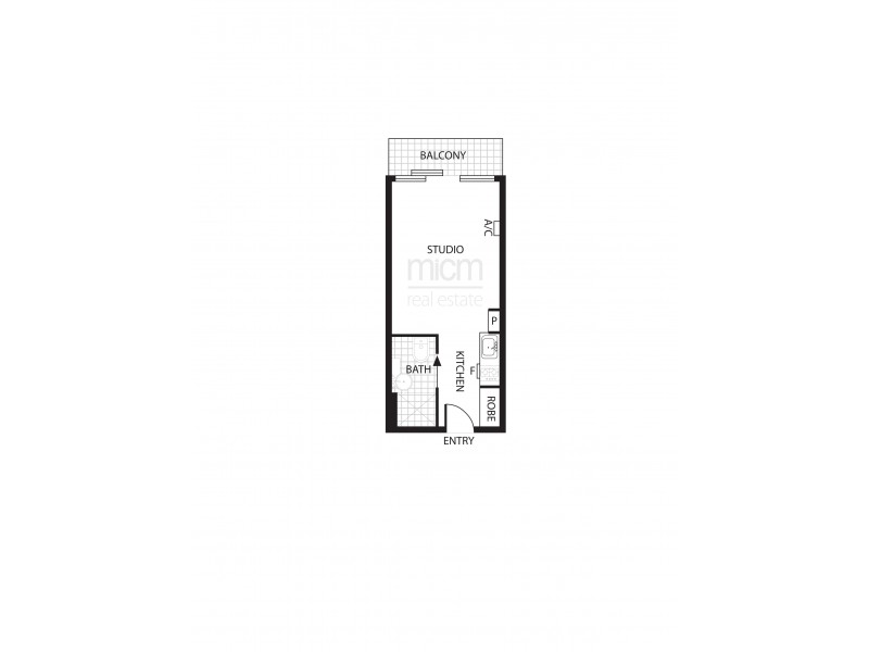 614/22 Orr Street, Carlton VIC 3053 Floorplan