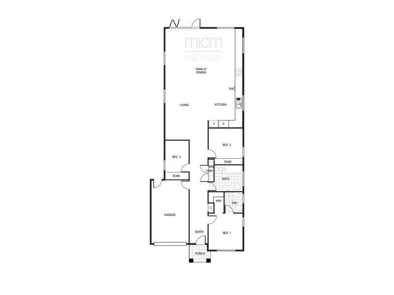 14/39 Astley Crescent, Point Cook VIC 3030 Floorplan