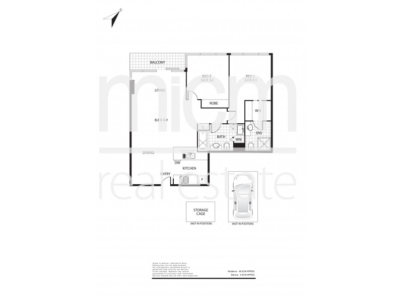 289/173 City Road, Southbank VIC 3006 Floorplan