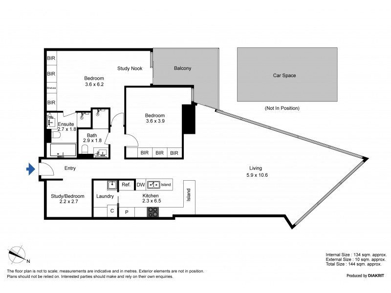 1808/7 Riverside Quay, Southbank VIC 3006