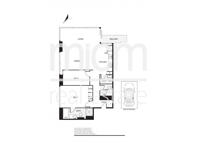 5604/7 Riverside Quay, Southbank VIC 3006 Floorplan