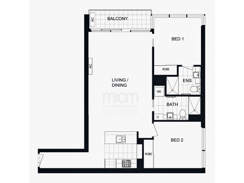 REF 23267/241 City Road, Southbank VIC 3006 Floorplan