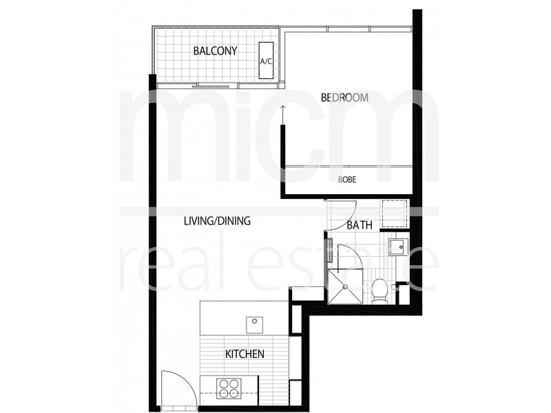 2100/63 Whiteman Street, Southbank VIC 3006 Floorplan