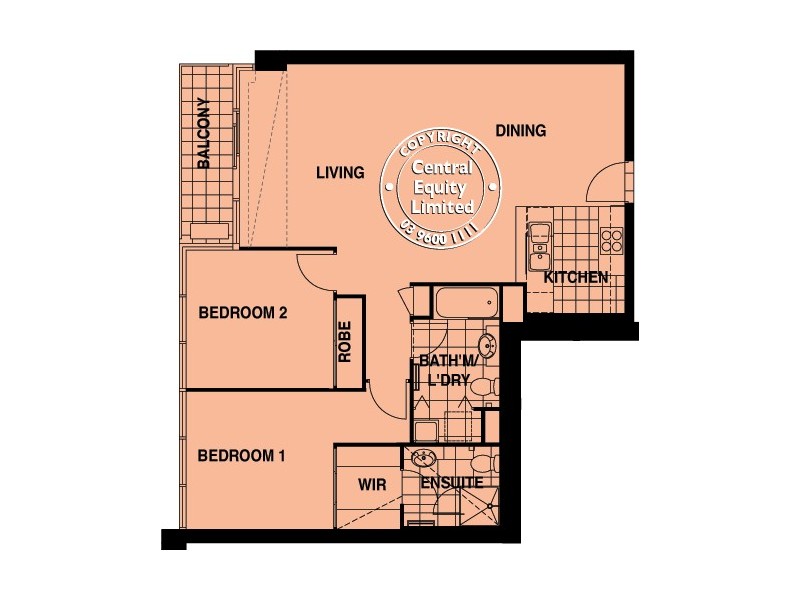 REF 23289/183 City Road, Southbank VIC 3006 Floorplan