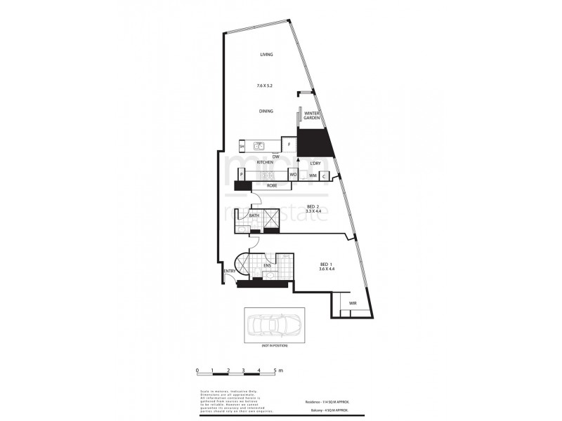 2601/7 Riverside Quay, Southbank VIC 3006 Floorplan