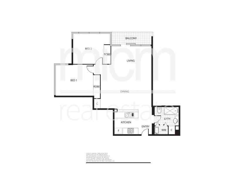 247/183 City Road, Southbank VIC 3006 Floorplan