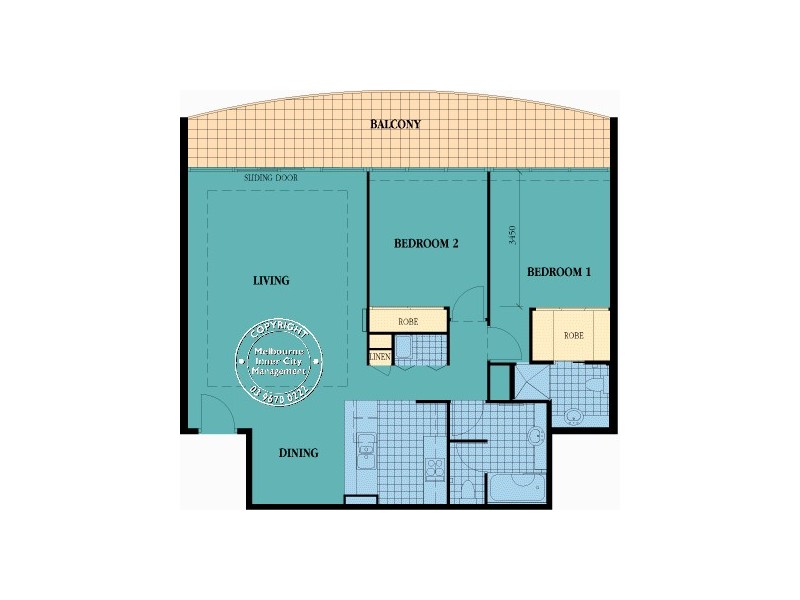 REF 23300/33 La Trobe Street, Melbourne VIC 3000 Floorplan