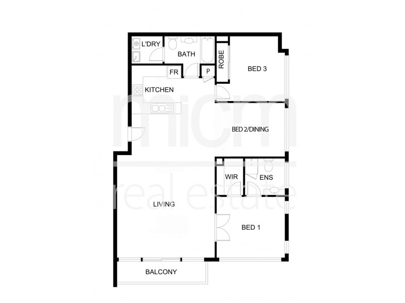 243/100 Kavanagh Street, Southbank VIC 3006 Floorplan