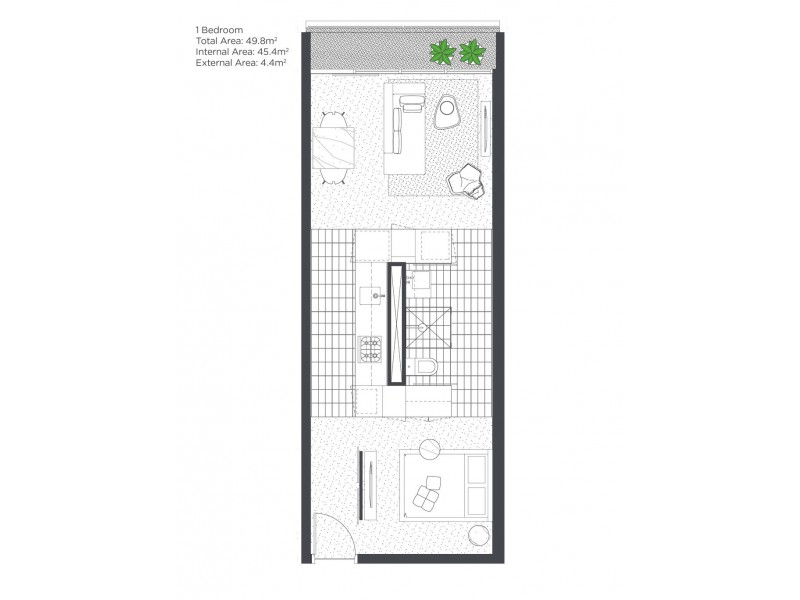 818/65 Coventry Street, Southbank VIC 3006 Floorplan