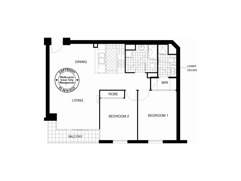 REF 23385/79 Whiteman Street, Southbank VIC 3006 Floorplan