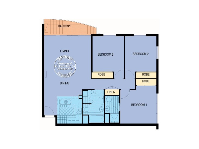 South Melbourne VIC 3205 Floorplan