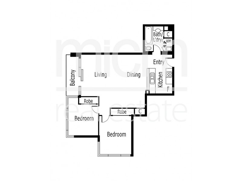 177/183 City Road, Southbank VIC 3006 Floorplan