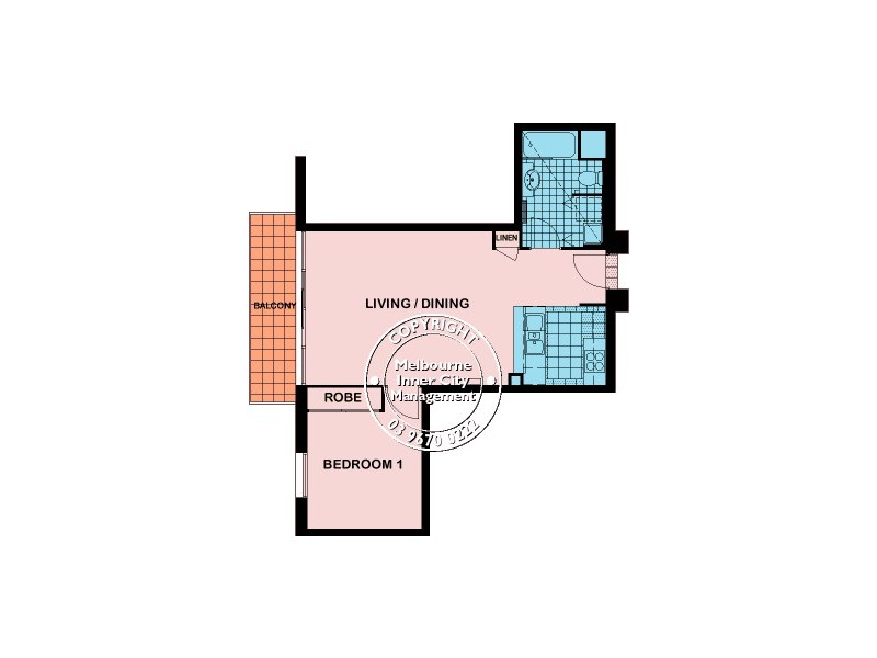 REF 23399/83 Whiteman Street, Southbank VIC 3006 Floorplan
