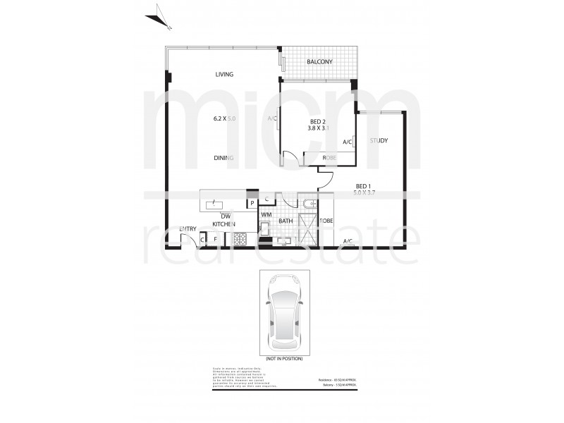 208/88 Kavanagh Street, Southbank VIC 3006 Floorplan