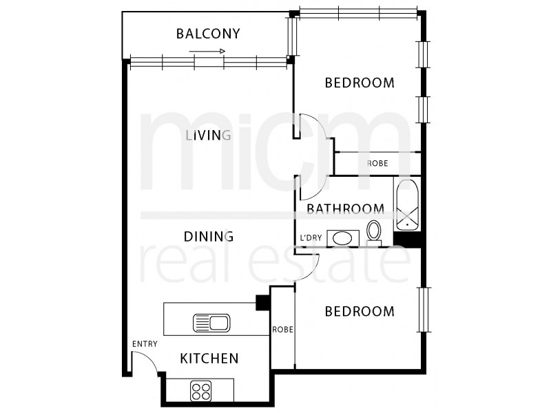 153/38 Kavanagh Street, Southbank VIC 3006 Floorplan