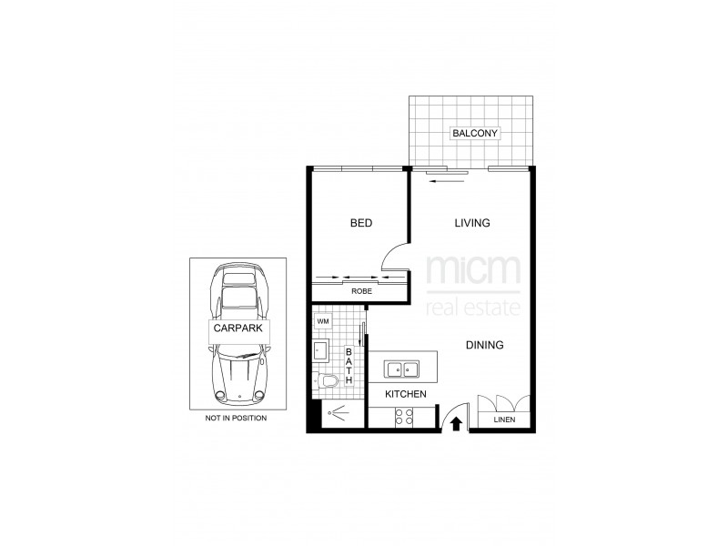 199/88 Kavanagh Street, Southbank VIC 3006 Floorplan