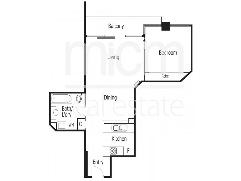 276/100 Kavanagh Street, Southbank VIC 3006 Floorplan
