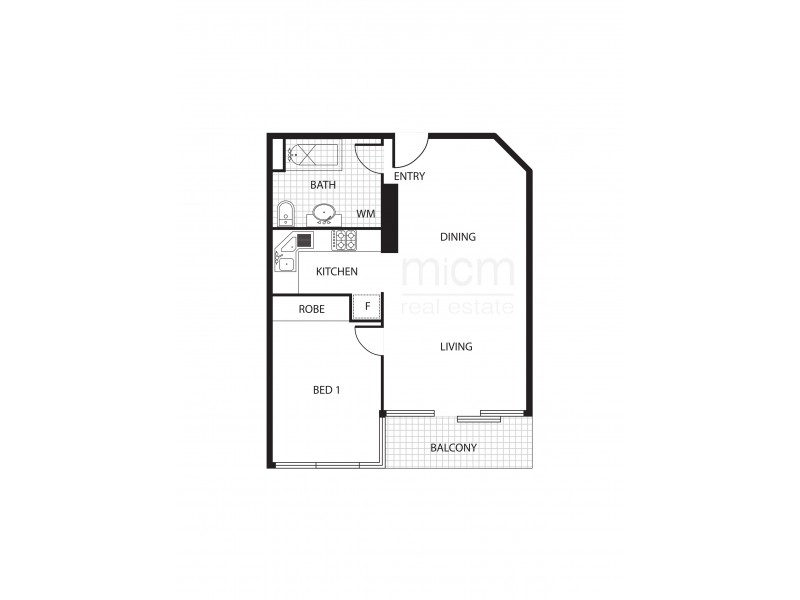 28/100 Kavanagh Street, Southbank VIC 3006 Floorplan