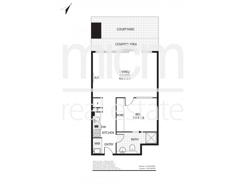103/25-33 Wills Street, Melbourne VIC 3000 Floorplan