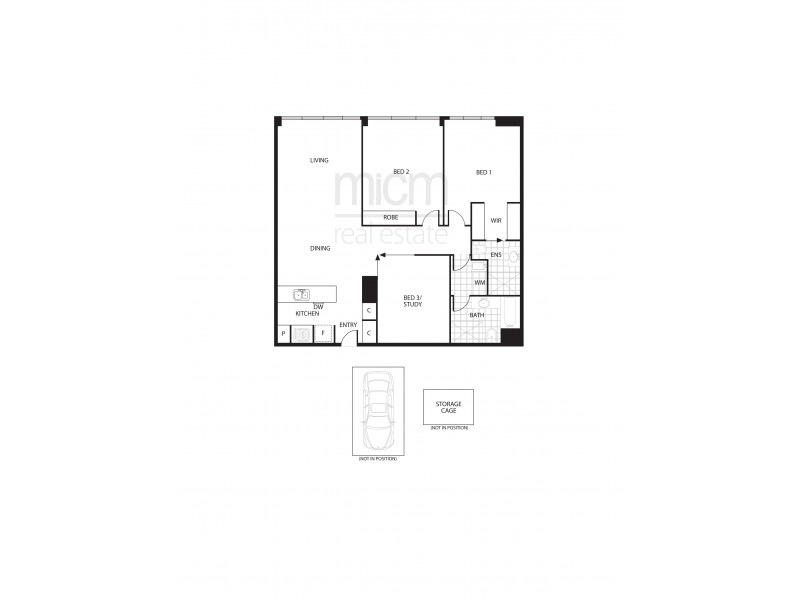 5108/35 Queensbridge Street, Southbank VIC 3006 Floorplan