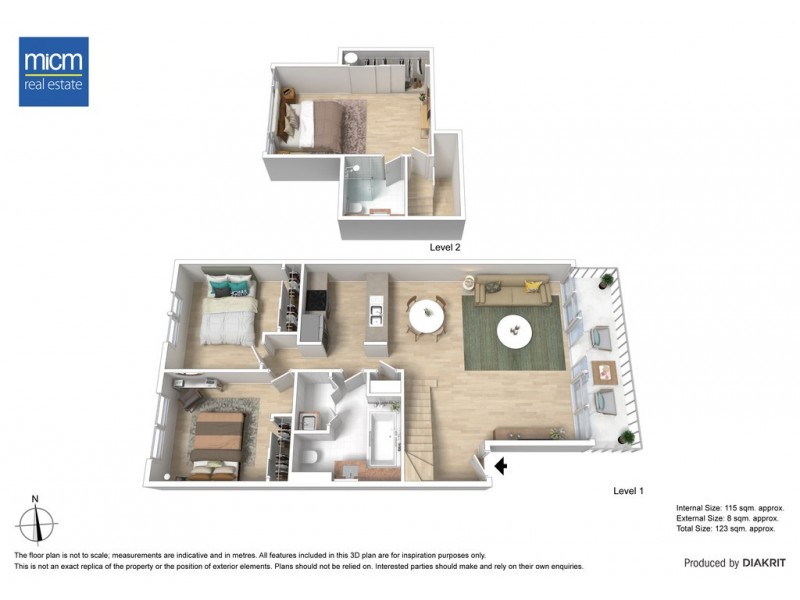 9/28 Wells Street, Southbank VIC 3006 Floorplan