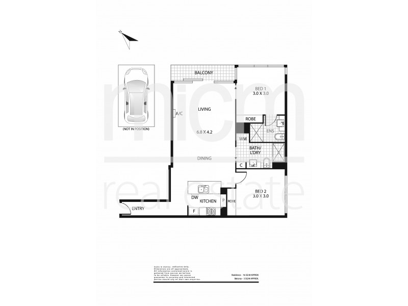 1204/241 City Road, Southbank VIC 3006 Floorplan