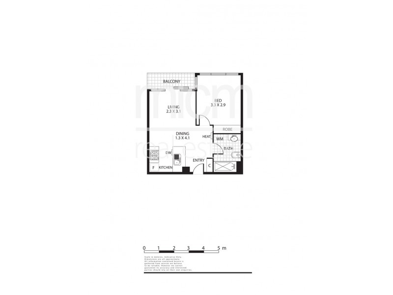 166/416 St Kilda Road, Melbourne VIC 3004 Floorplan